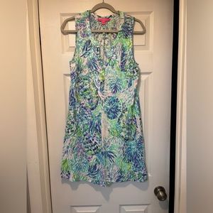 Lilly Pulitzer sleeveless mini shift dress